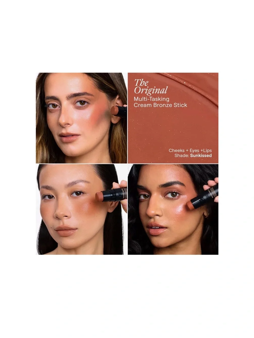☀️NUDESTIX Nudies Matte All Over Face Bronzer Stick – Sunkissed | Full Size